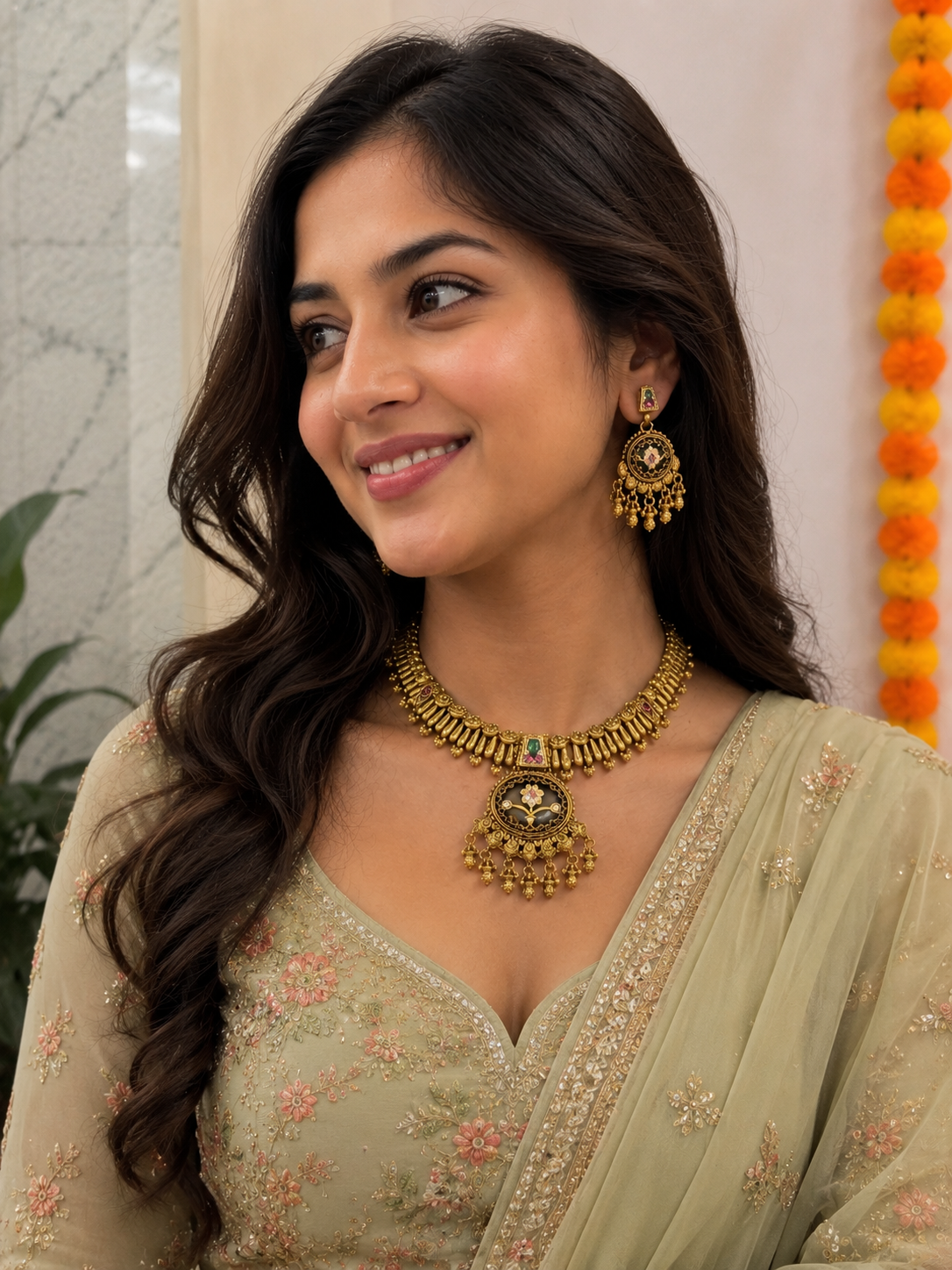 Aurea Mayura Heritage Necklace
