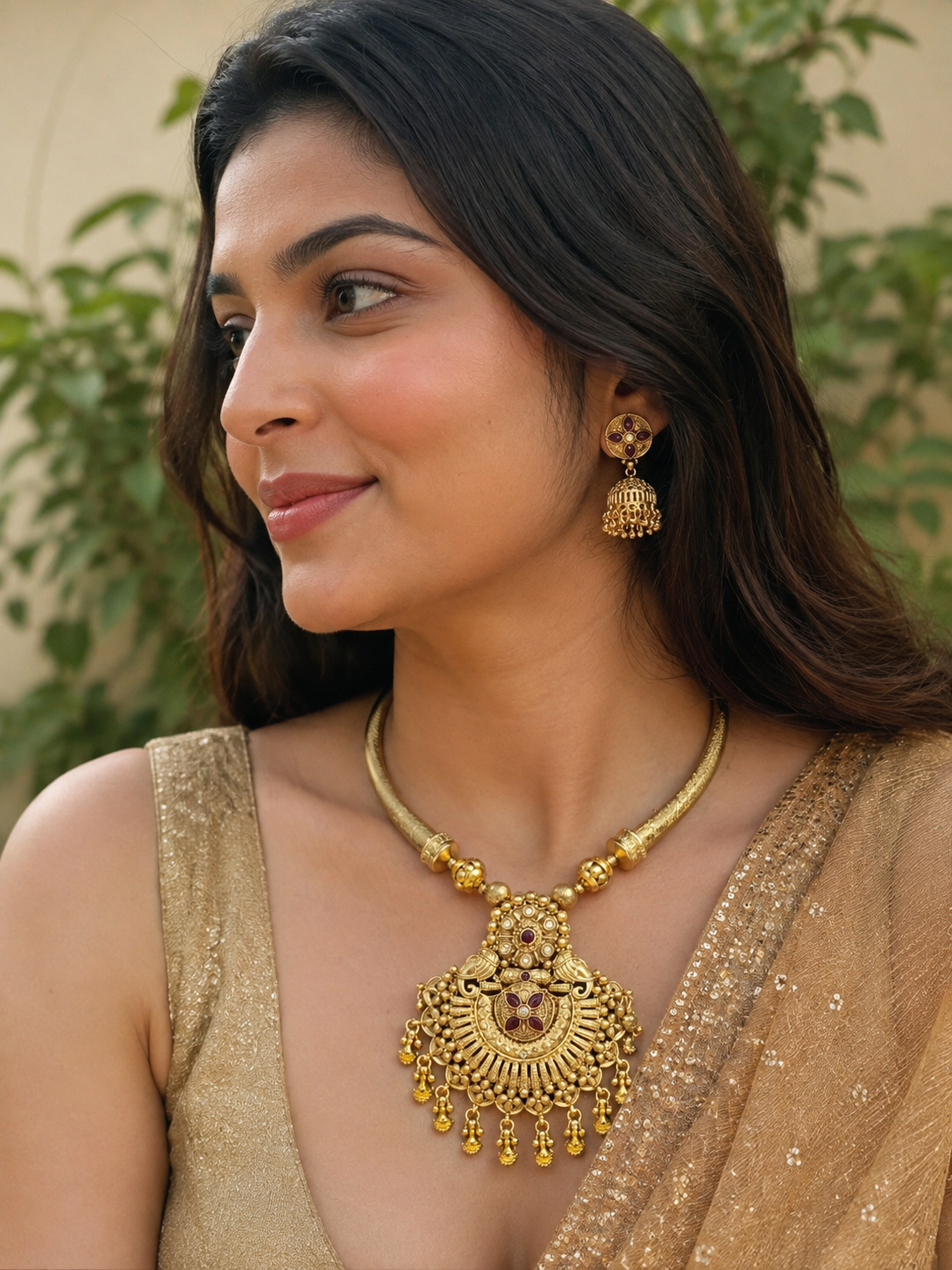Aurea Surya Heritage Necklace Set