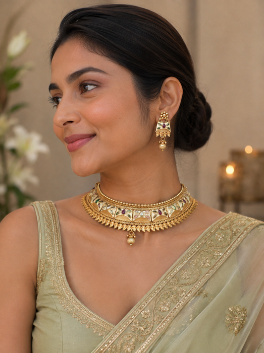 Aurea Gulnaar Heritage Choker Set