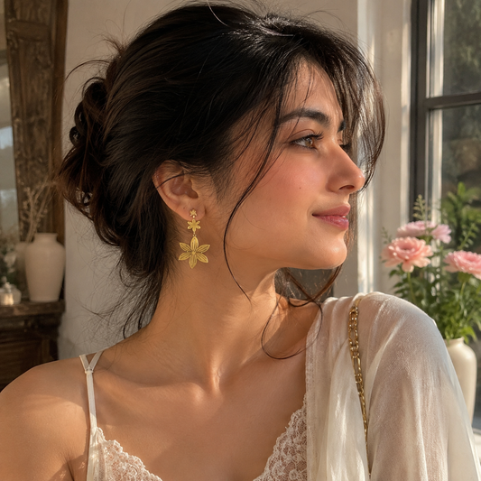 Aurea Floréa Bloom Drop Earrings