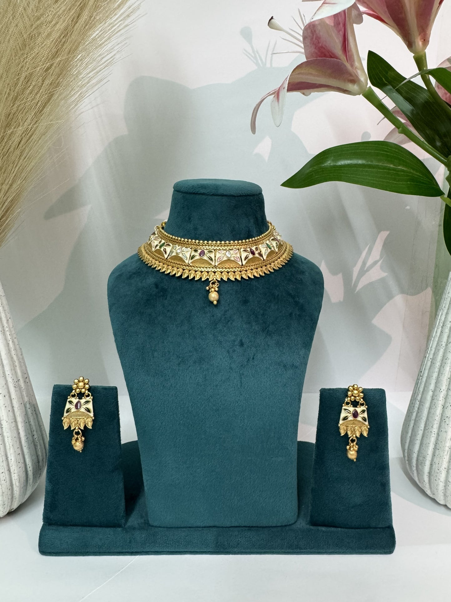 Aurea Gulnaar Heritage Choker Set