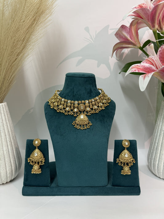 Aurea Noor Mahal Antique Choker