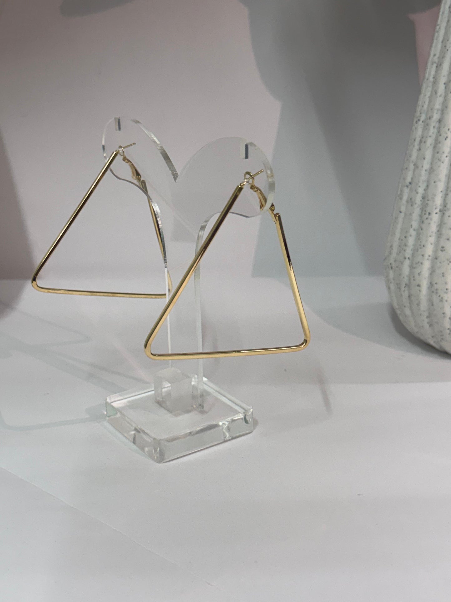 Aurea Trielle Geometric Drop Earrings