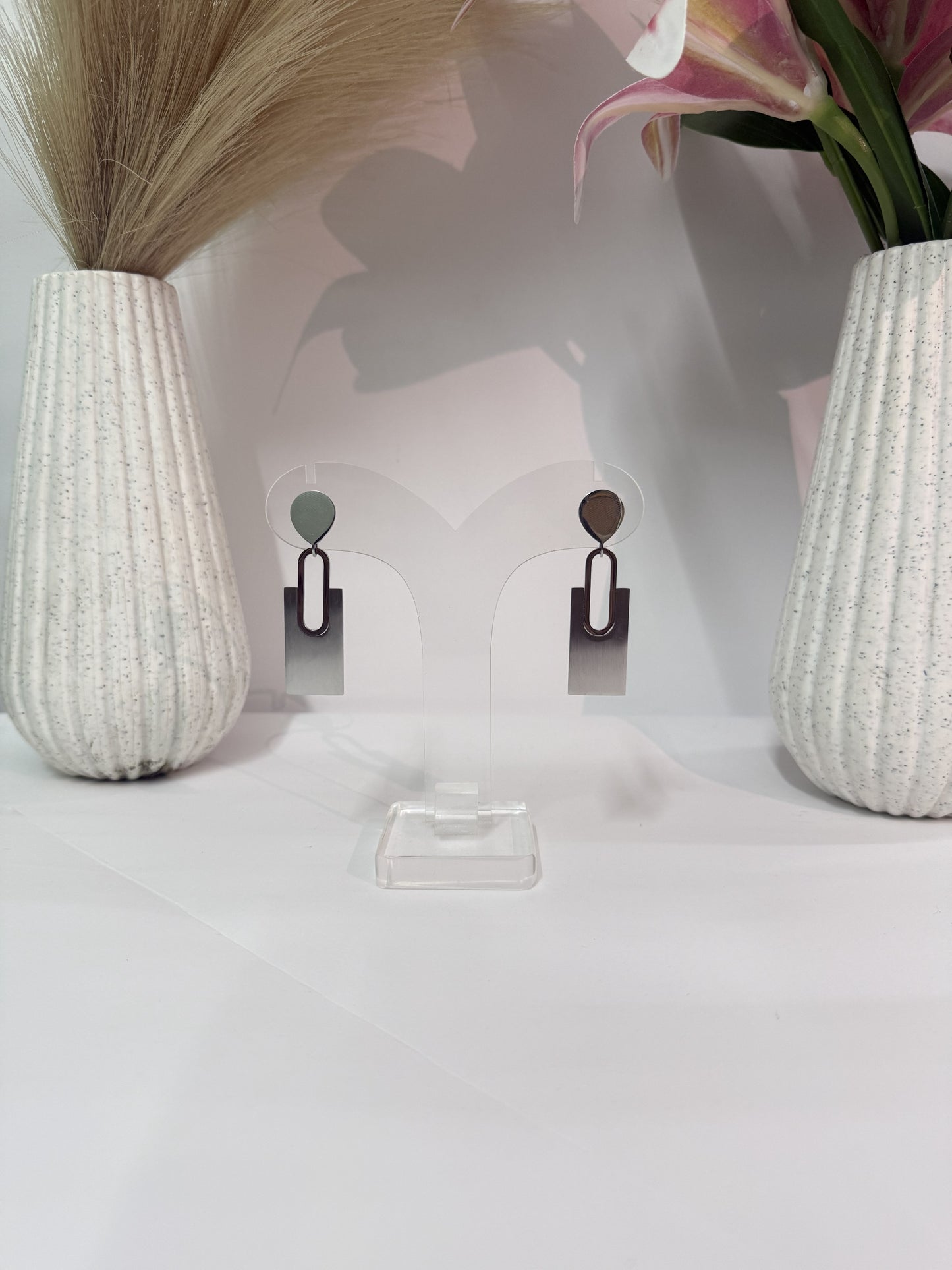 Aurea K-POP Geometric Drop Earrings