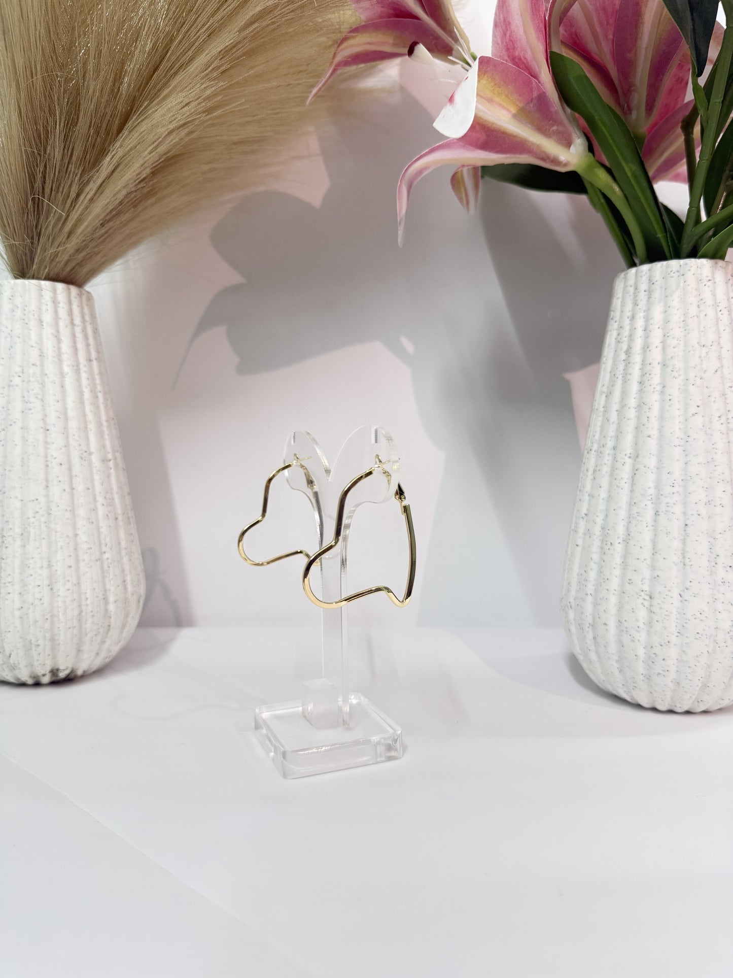 Aurea K-POP Butterfly Hoop Earrings