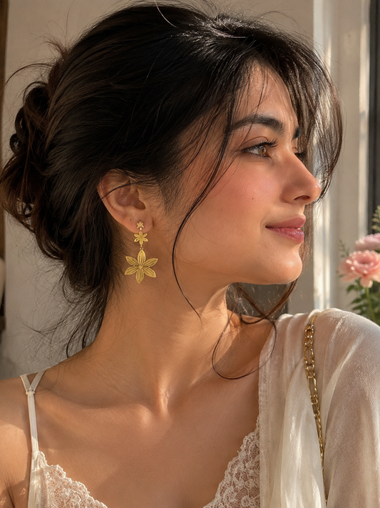Aurea Floréa Bloom Drop Earrings
